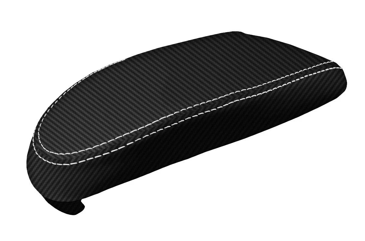 Carbon Fiber Console Lid Armrest Cover for Ford Focus (2000–2007)