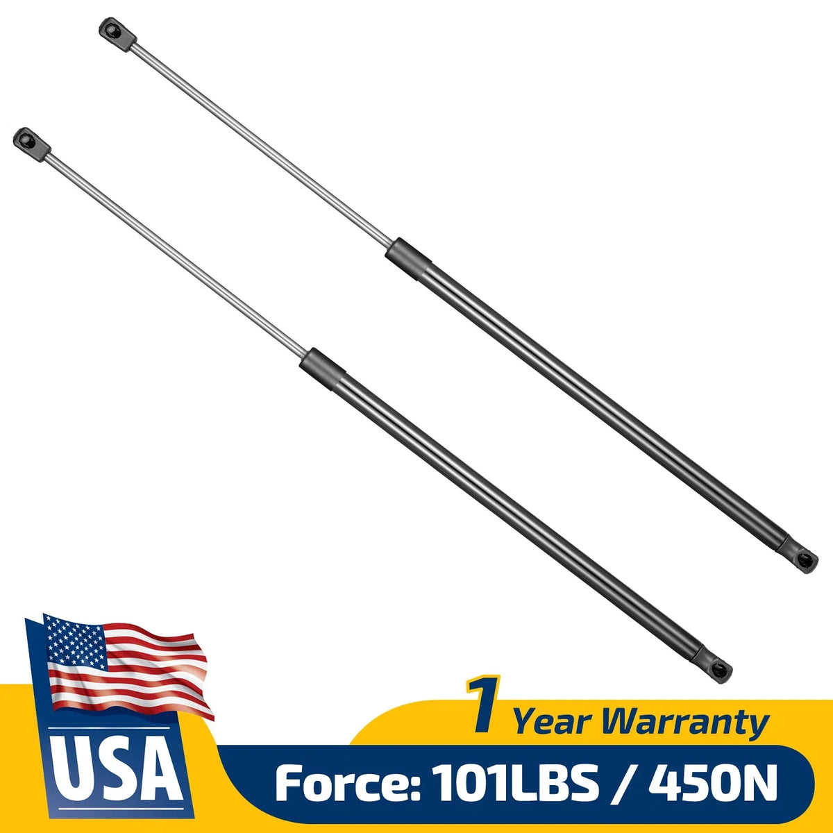 2X Gas Lift Support Struts for Mazda B-Series (2011–2012)