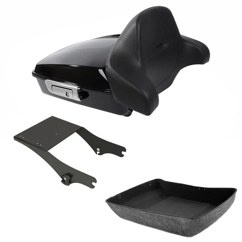 Chopped Trunk Backrest Mount for Touring Harley Electra Glide 1997-2008