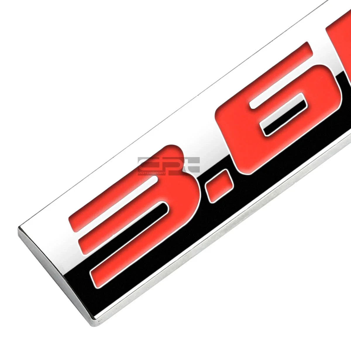 Polished Chrome Emblem Badge for 3.6L Engine