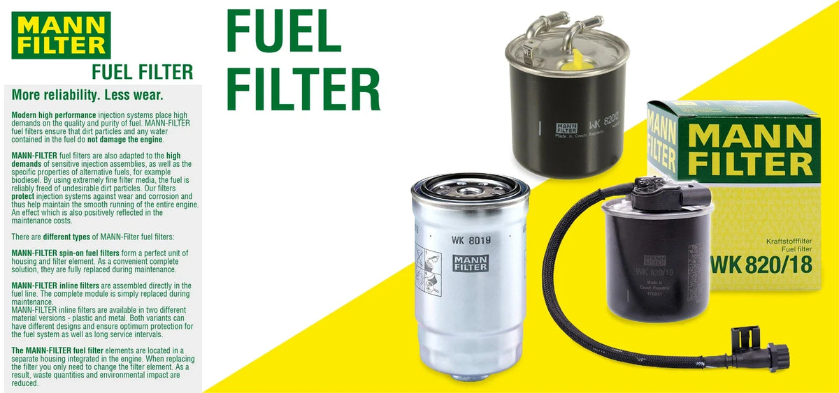 Set of 6 Fuel Filters WK692 for Audi A3 Quattro TT VW Beetle Golf Jetta (2000–2023)