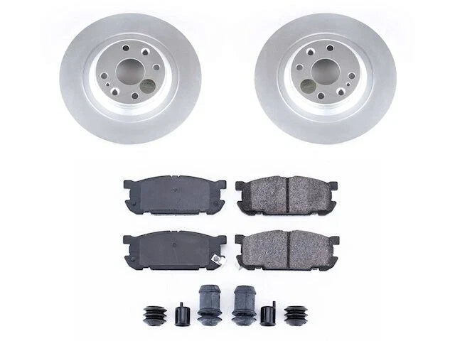 Rear Brake Pad and Rotor Kit for Mazda Miata (2001–2005) TY567FQ