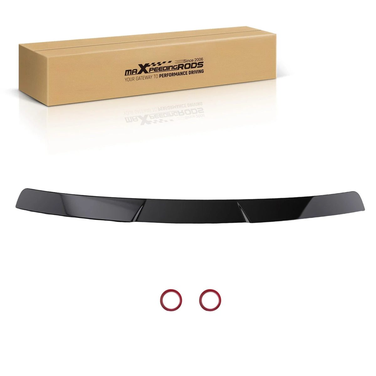 Black Painted Rear Wing Spoiler for Audi A4 B8 B8.5 (2009–2016)