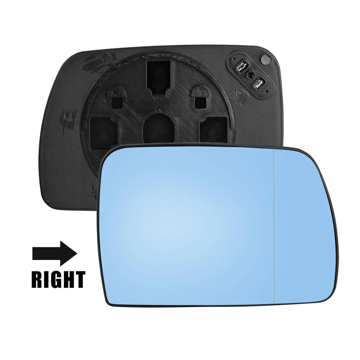 Right Mirror Glass with Heated Backing Plate for BMW X5 E53 2000-2006