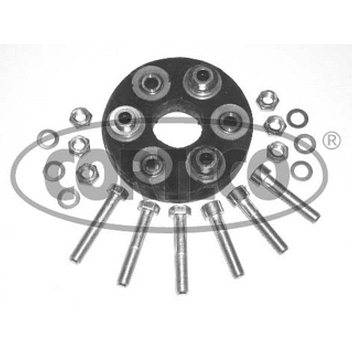 Drive Shaft Flex Joint Set (Front & Rear) for Mercedes S Class