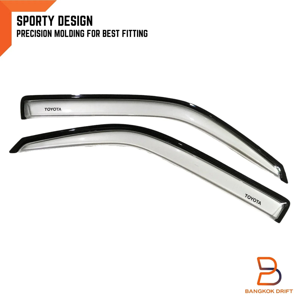 Wind Deflector for Toyota Hiace Commuter (2005-2019) - Visor Rain Shield