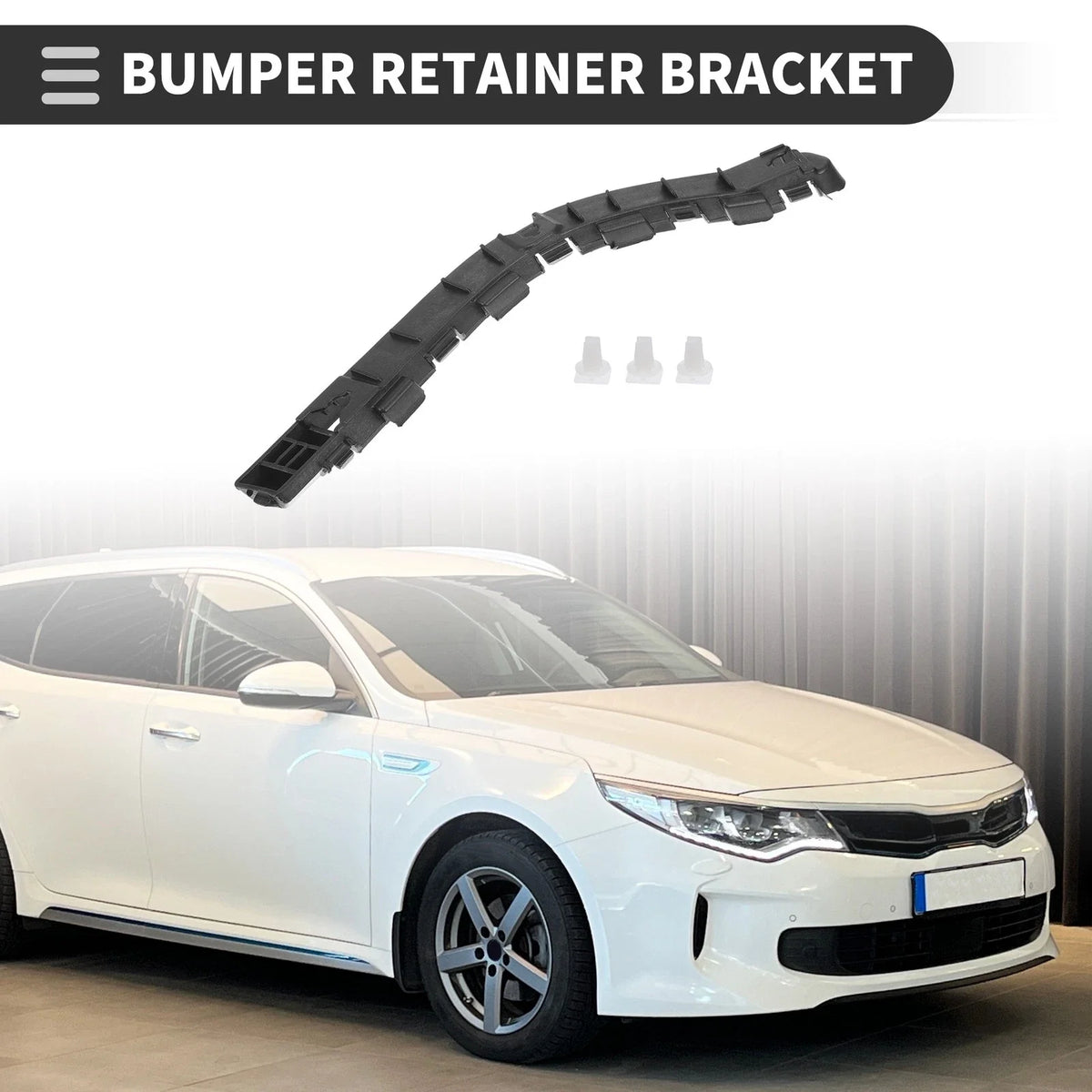 1pc Right Rear Bumper Retainer Bracket No. 866143W000 for Kia Sportage (2011–2016)
