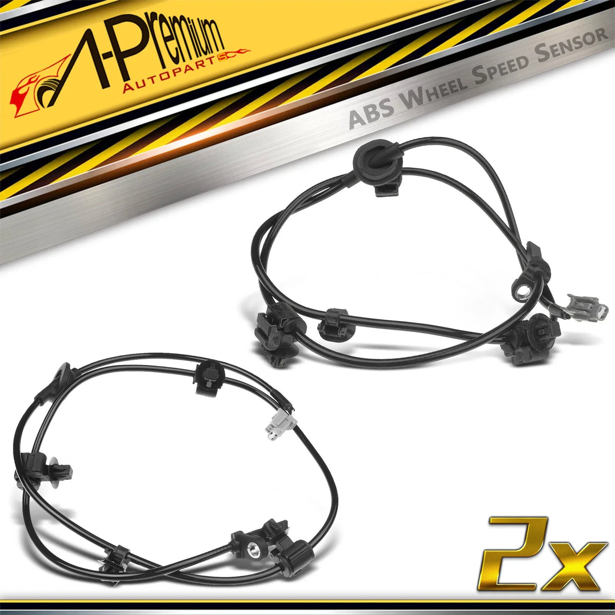 2X Rear ABS Wheel Speed Sensors for Subaru Impreza (2012–2015)