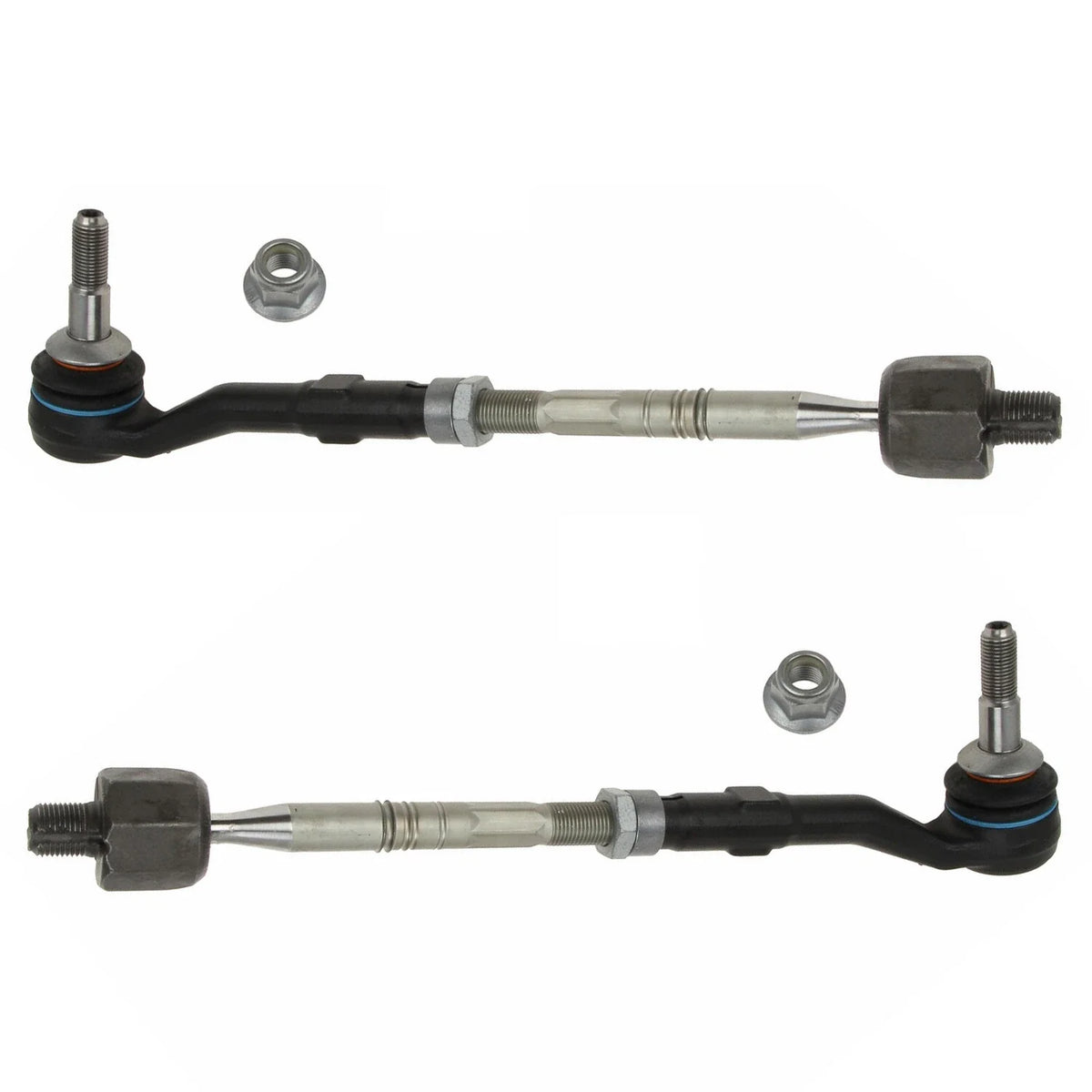 2X Front Steering Tie Rod Assemblies for BMW E65 E66 7-Series (2002–2008)