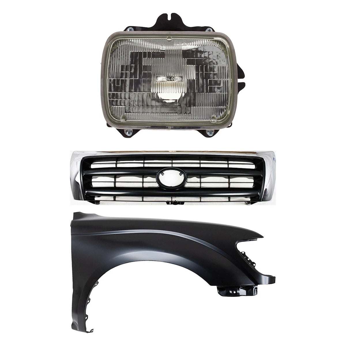 Fender and Grille Assembly Kit for Toyota Tacoma 4WD (1997)