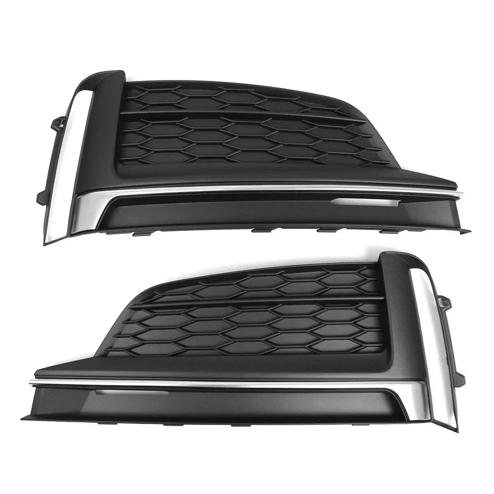Front Bumper Fog Light Cover Bezel for Audi A5 S5 2017-2020