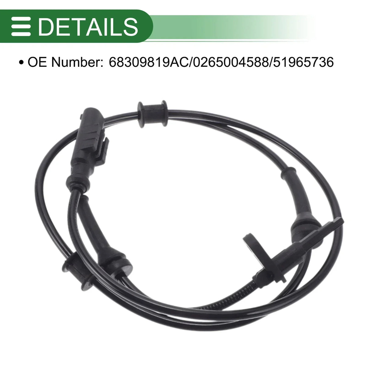 ABS Wheel Speed Sensor for Ram ProMaster 1500 (2014-2023)