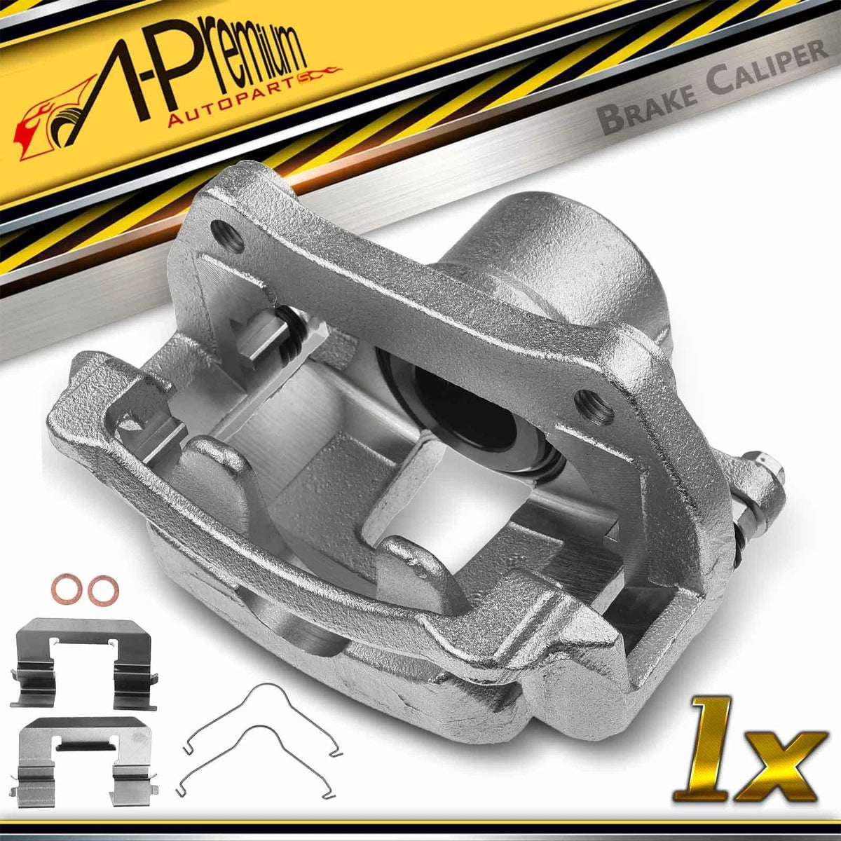 Front Left Brake Caliper with Bracket for Chevy Equinox Malibu (2018–2024)