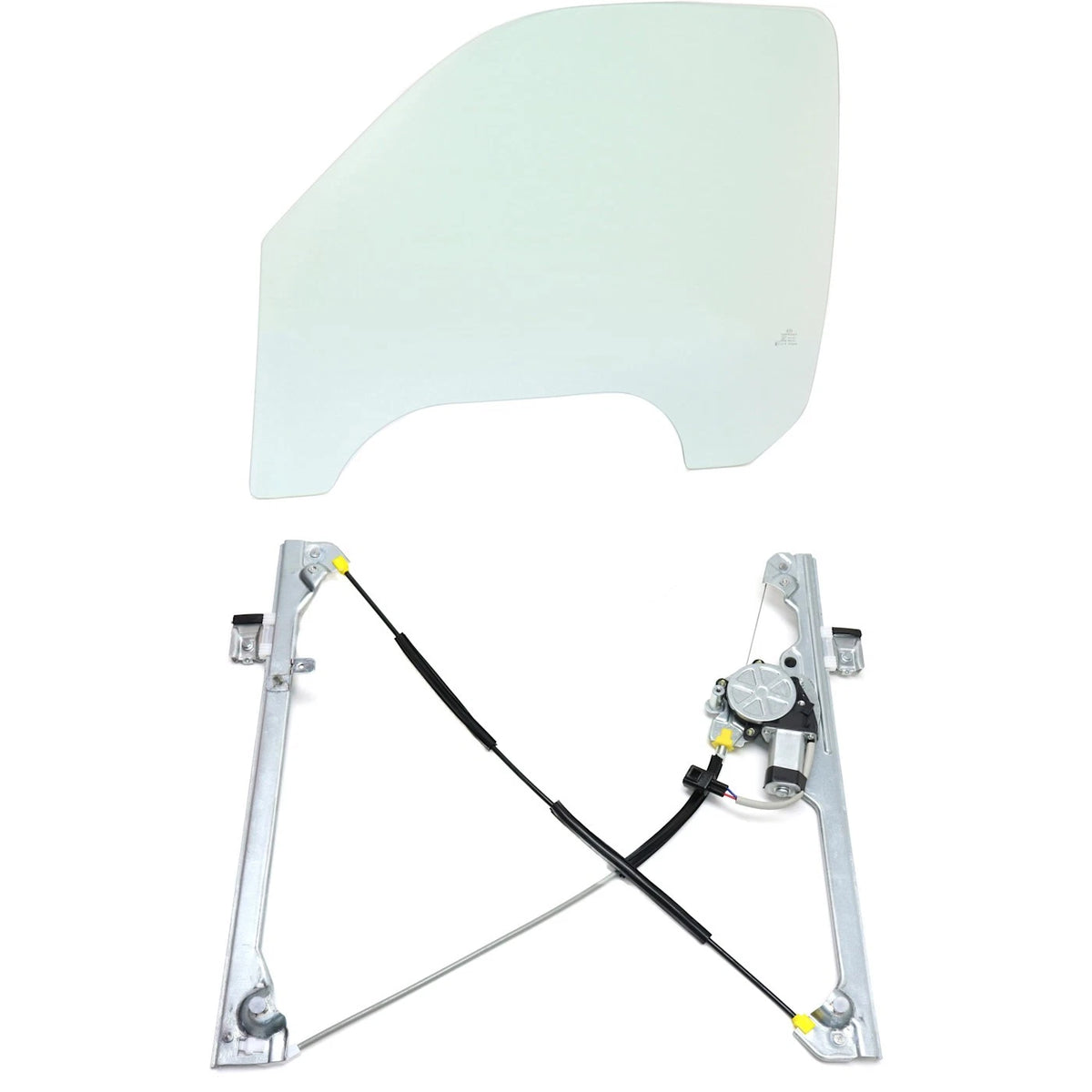 Front Left Door Glass & Window Regulator Kit for GMC Yukon (2000–2006)