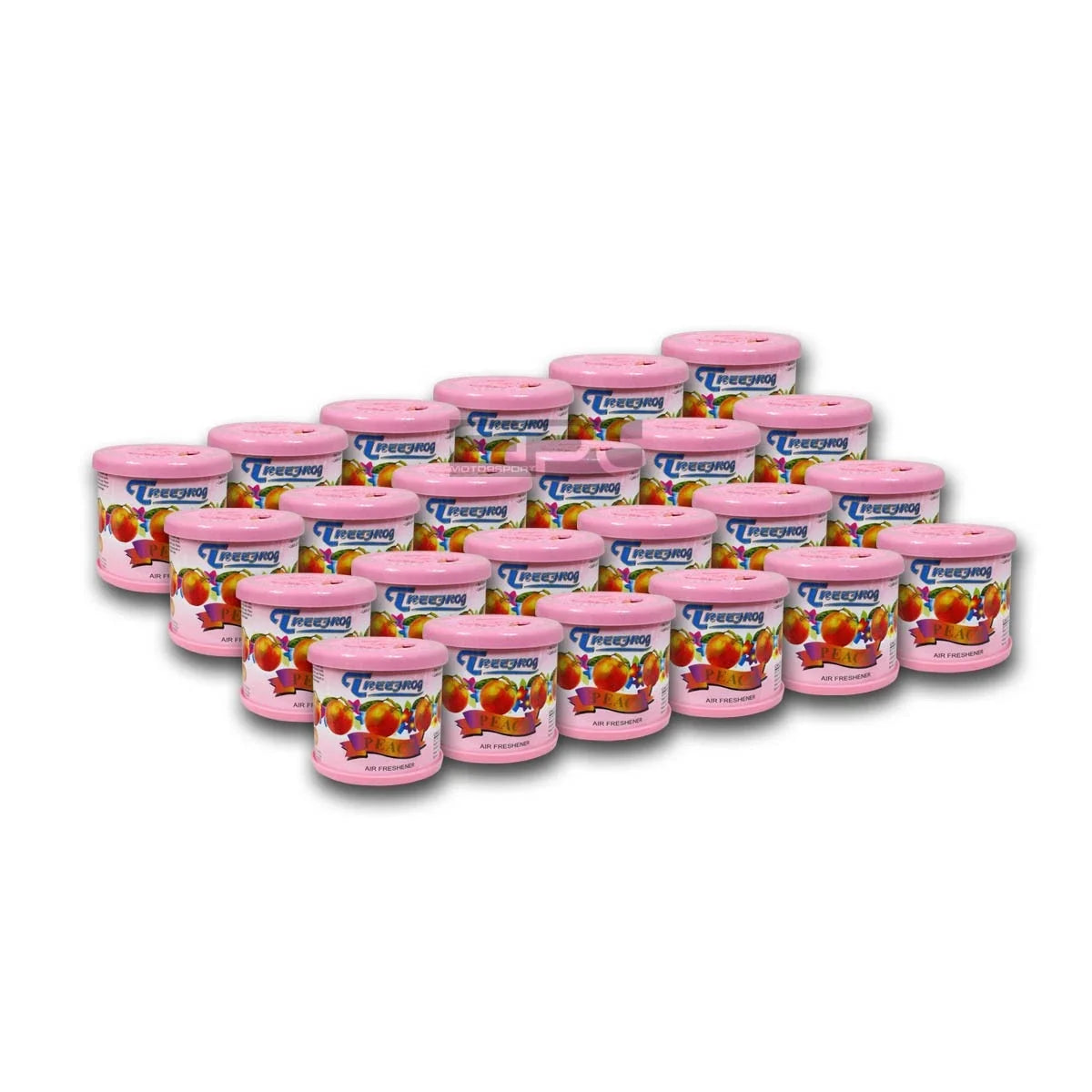X24 Treefrog Peach Scent Gel Air Freshener for Car/Truck (80g)