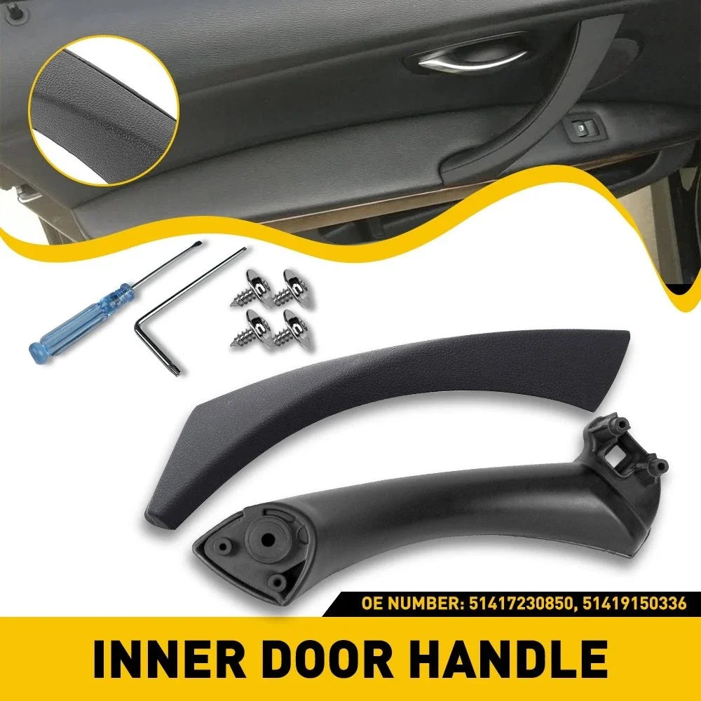 Inner Door Pull Handle Trim Cover for BMW E90 E91 E92 (2006-2013)