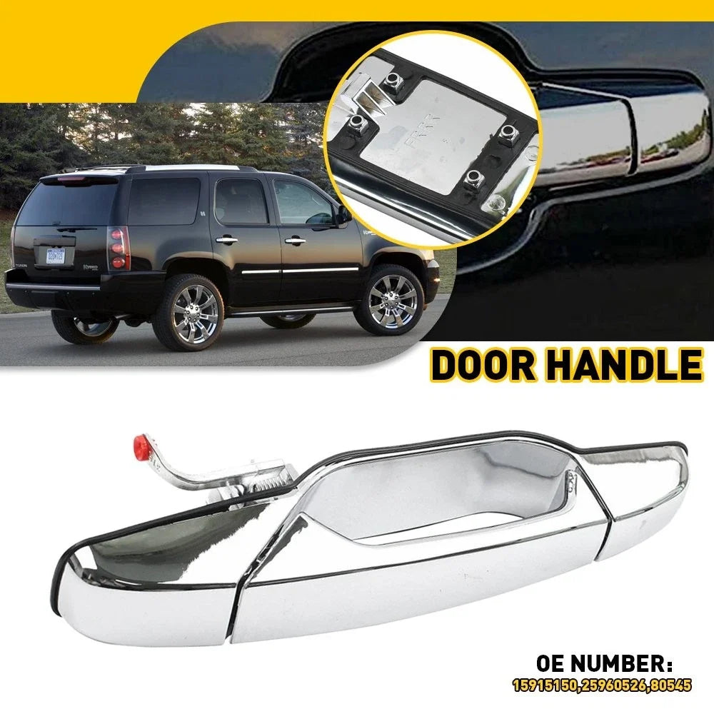 Front Right Chrome Door Handle for GMC Chevy Pickup Truck 2000-2006