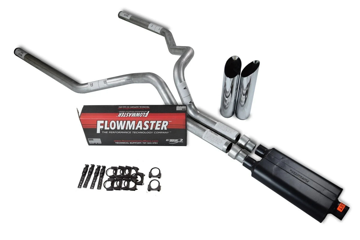 Dual Exhaust Kit for Dodge Ram 1500 (2009–2018) - 3" Flowmaster 50 Series