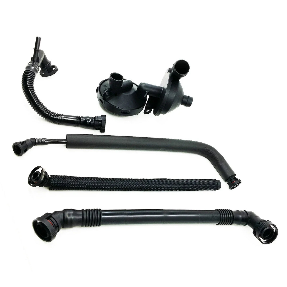 PCV Crankcase Vent Valve & Breather Hose Kit for BMW 3 Series (2006–2013)