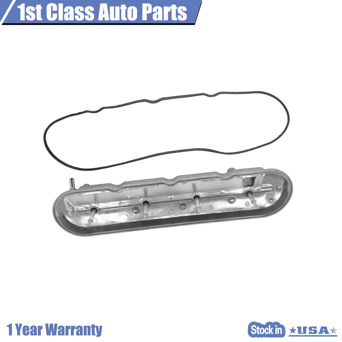 Left Engine Valve Cover with Gasket for Silverado 1500, Express 2500, Camaro, Savana