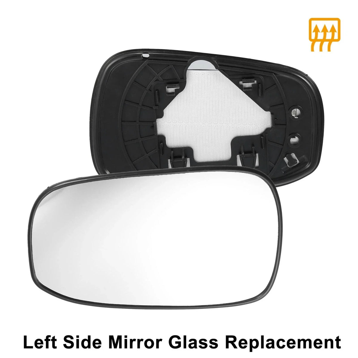 Heated Right Side Mirror Glass for Honda Accord (2003–2007)