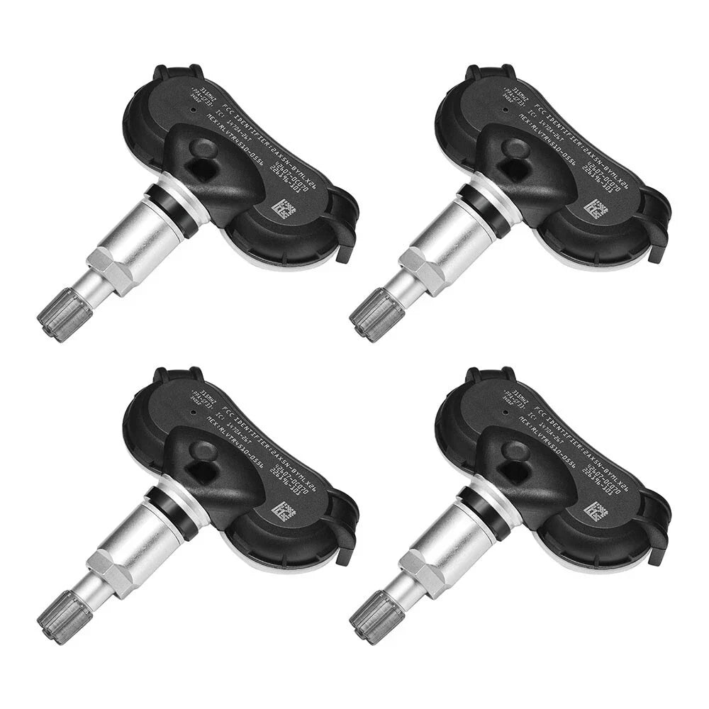 Set of 4 Tire Pressure Monitoring Sensors for Toyota Sequoia (2001–2022)