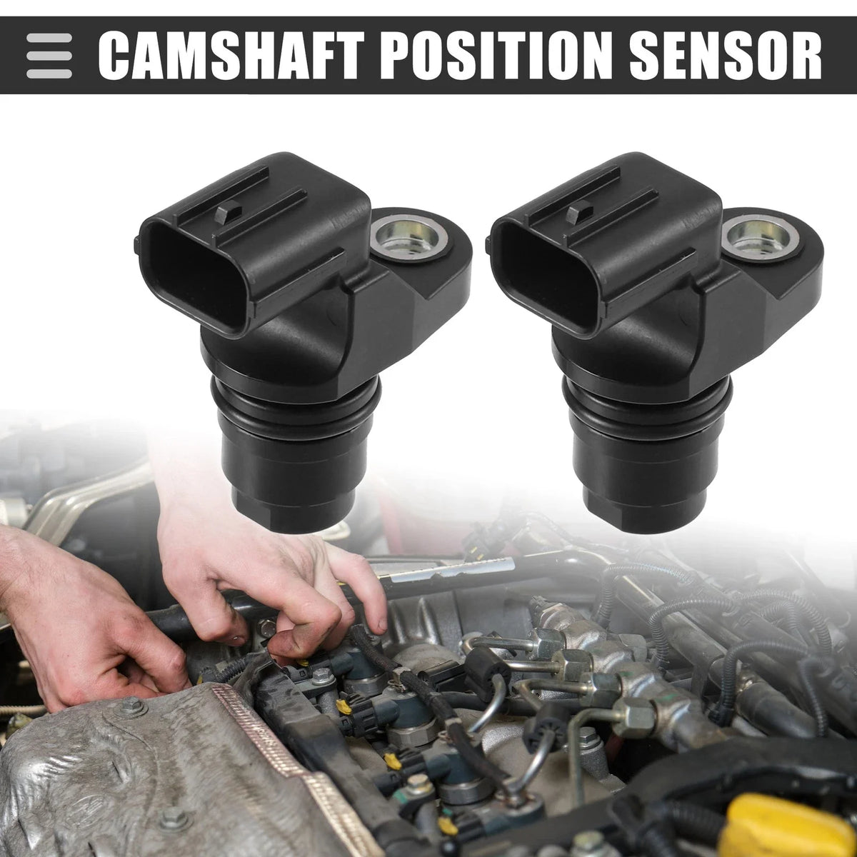 2X Camshaft Position Sensor for Honda Accord (2003–2007) 37510-RAA-A01