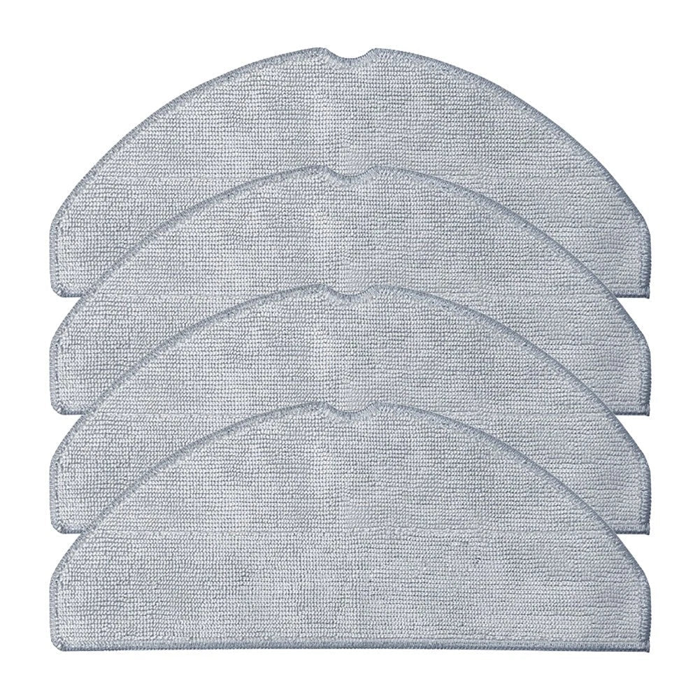 Set of 4 Microfiber Mop Cloths for Vyzzle D10 (Robotic Vacuum)