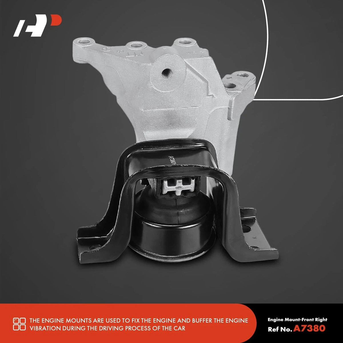 4-Piece Engine & Transmission Mount Set for Nissan Juke 2011-2015