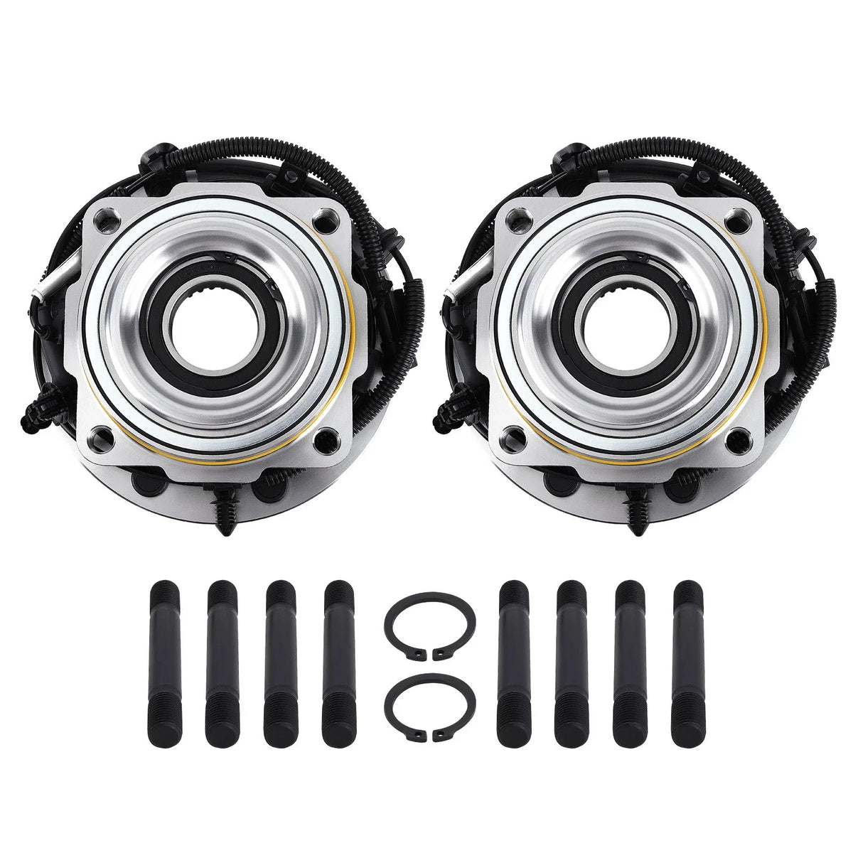 Front Hub Units Pair for Ford Super Duty F-250 F-350 4WD (2017-2022)
