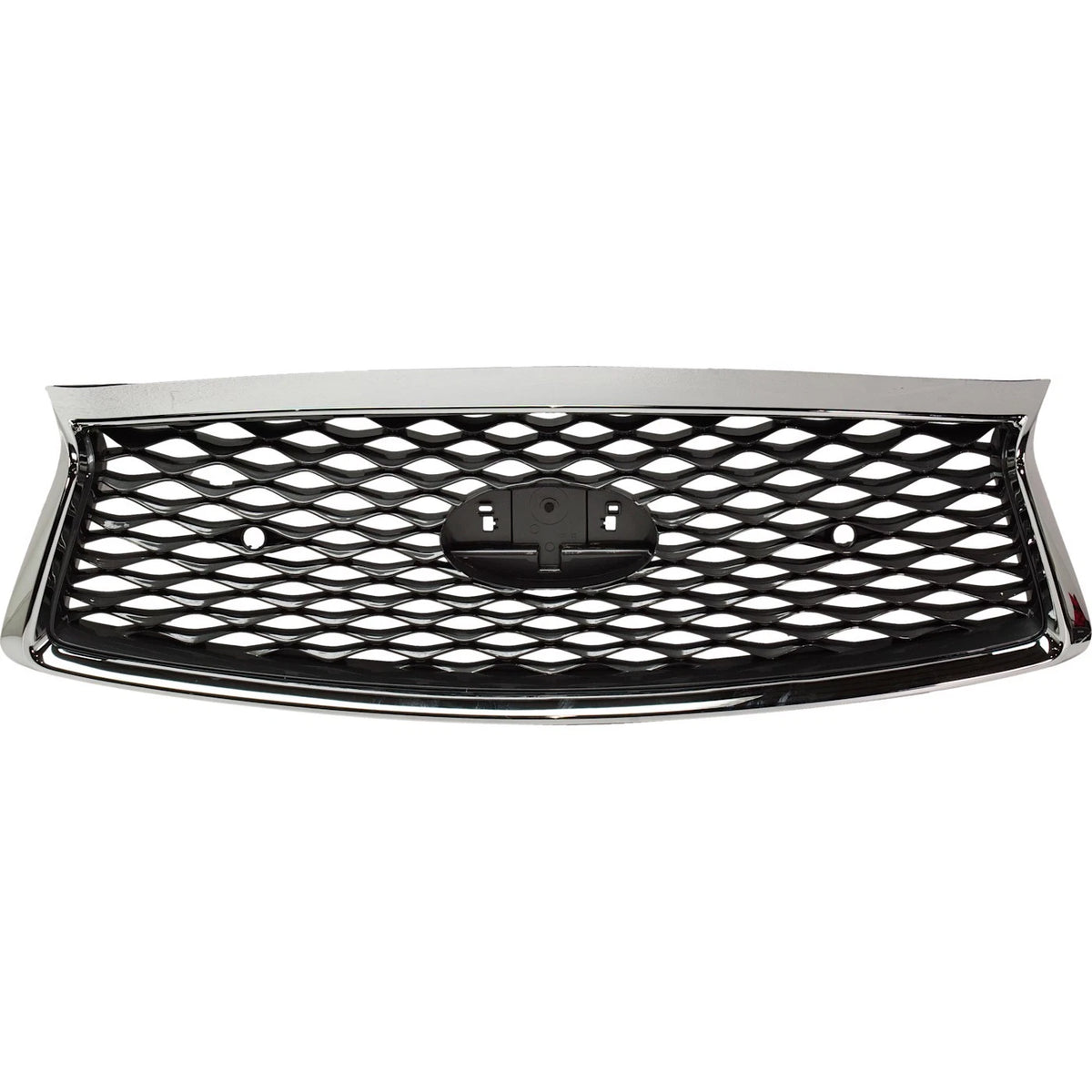 Grille Assembly for Infiniti Q50 (2018–2020) Chrome Frame, Front View Camera CAPA