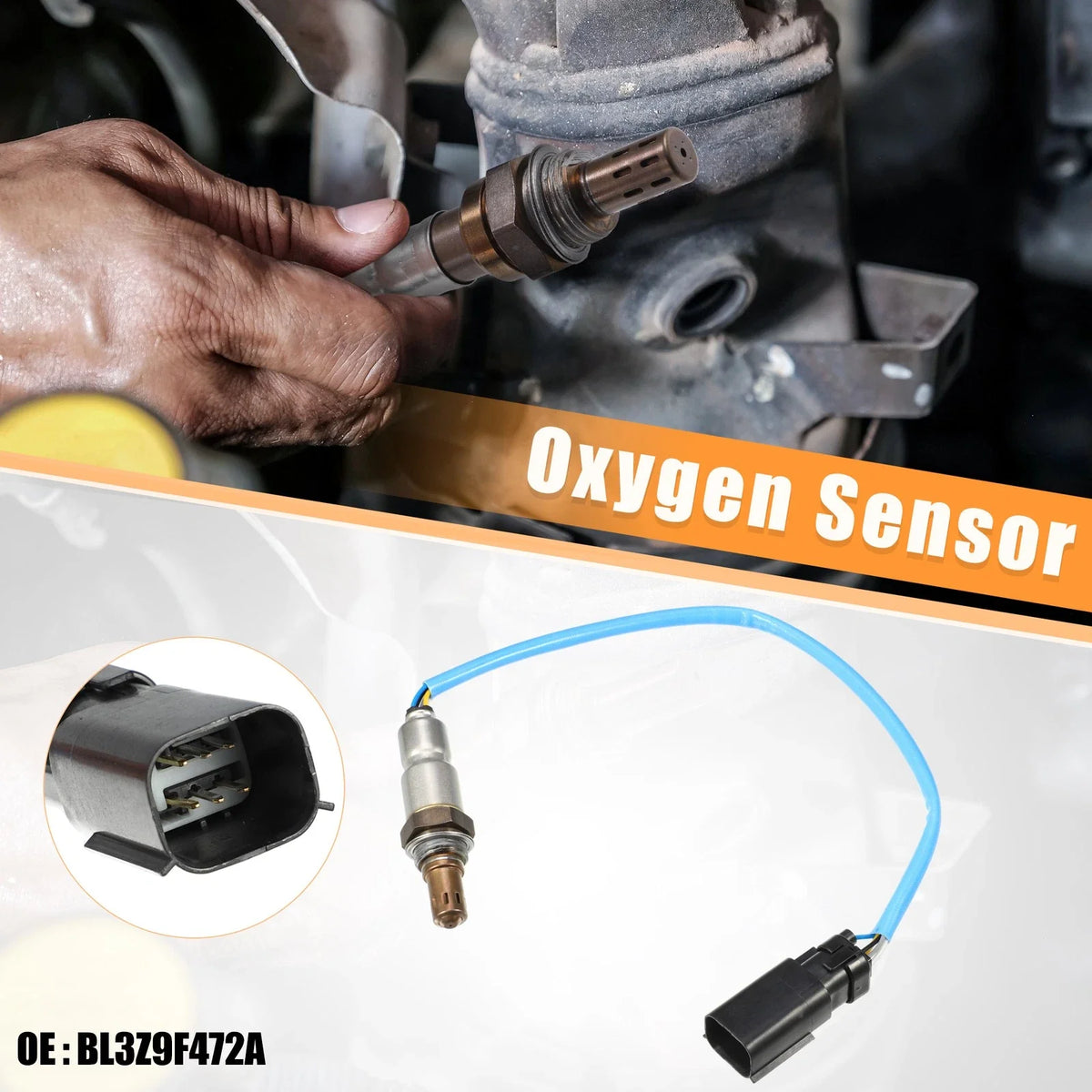 Upstream Oxygen Sensor for Ford Fusion 3.0L (2010–2012) No.BL3Z9F472A