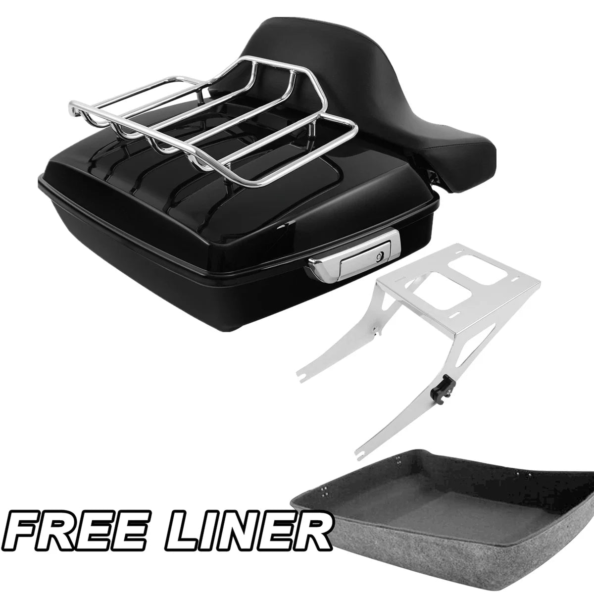 Backrest Pad for Harley Softail (2008–2016) Fat Boy FLST