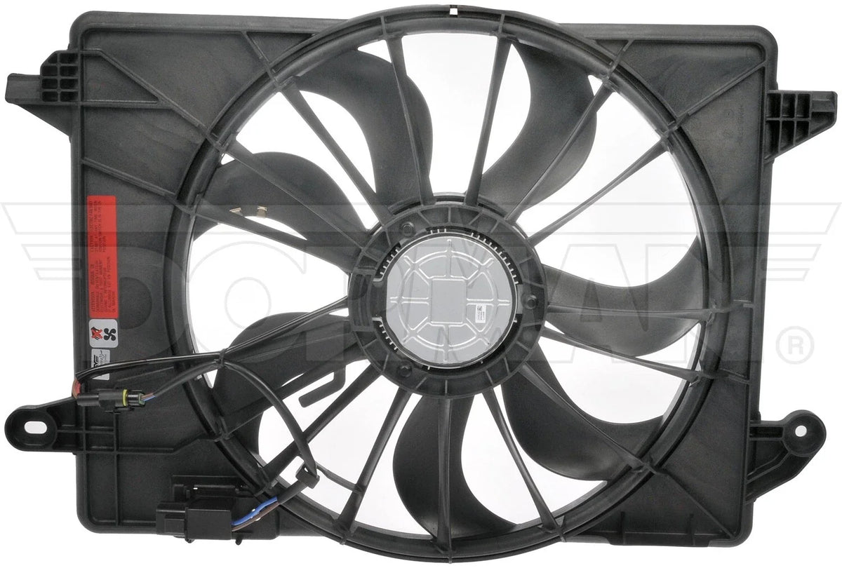 Radiator Fan Assembly for Dodge Challenger Charger Chrysler 300 (2009–2015) Dorman 621-526