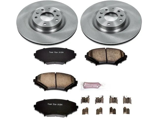 Front Brake Pad and Rotor Kit for Mazda RX8 (2004–2011) ZX151TK