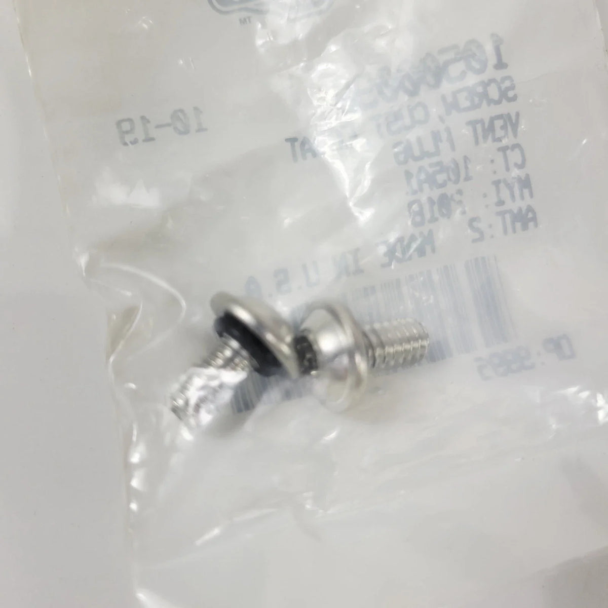 Screw Dust Ecoat Vent Plug for Harley-Davidson - 2X 10500098