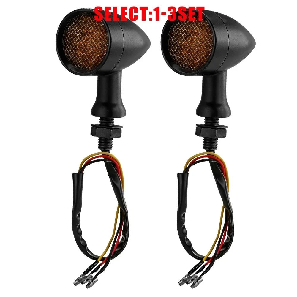 Turn Signal LED Blinker Lights - 2X for Honda Yamaha