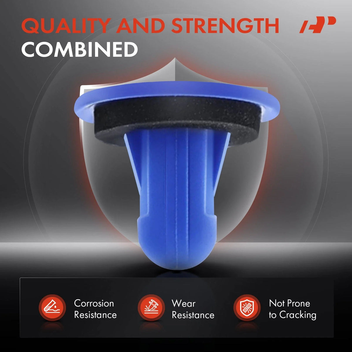 Nylon Tail Light Grommet Clips 8mm - 30Pcs Fit Honda