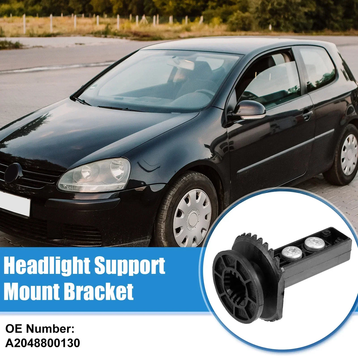 Headlight Support Bracket Left/Right for W204 Mercedes Benz (2007-2014)