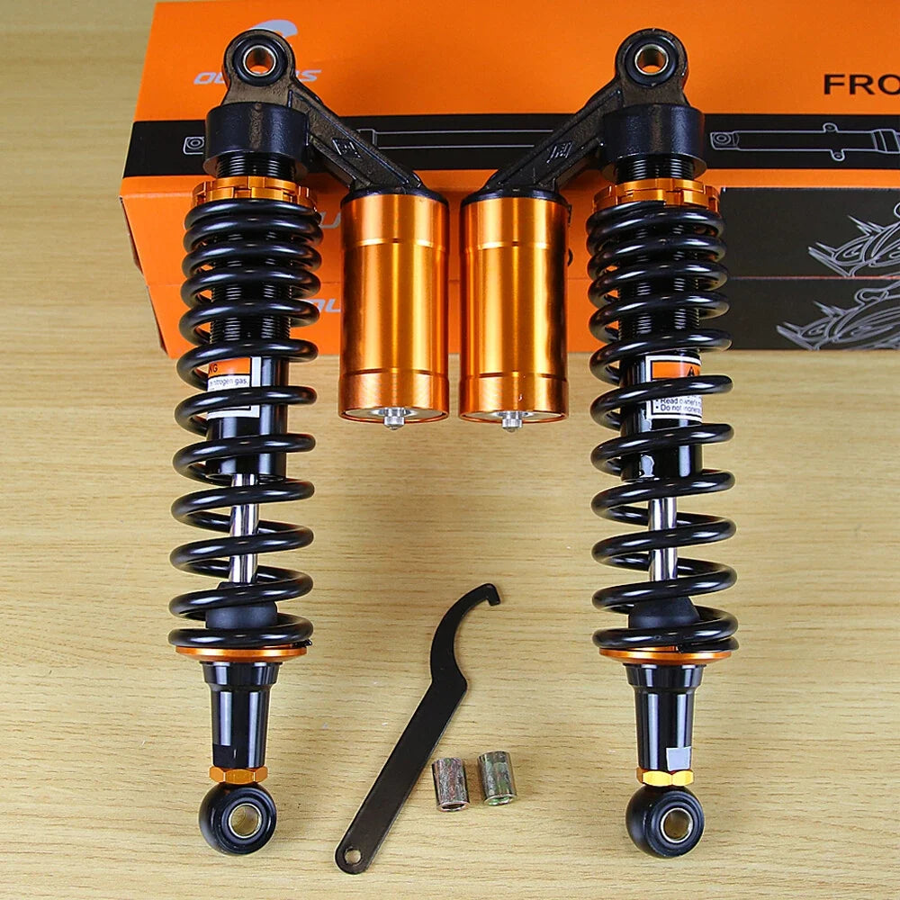 13.5" Rear Shocks Absorbers - Set of 2 for Honda Kawasaki Suzuki ATV