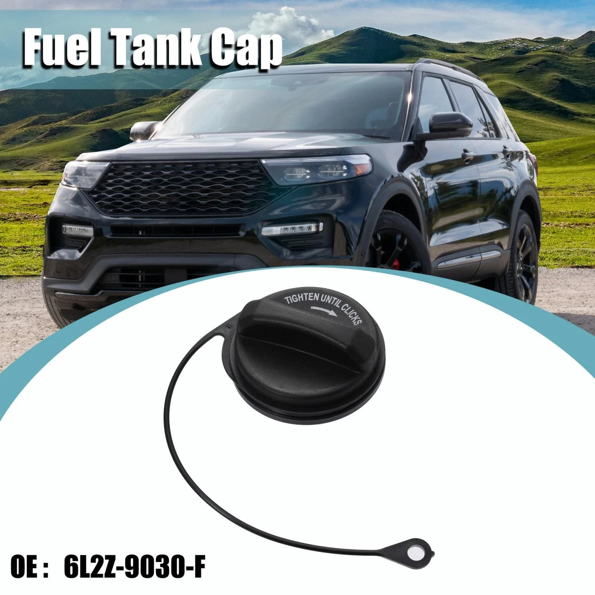 Fuel Tank Cover Door for Ford Explorer (2002–2005) 6L2Z-9030-F