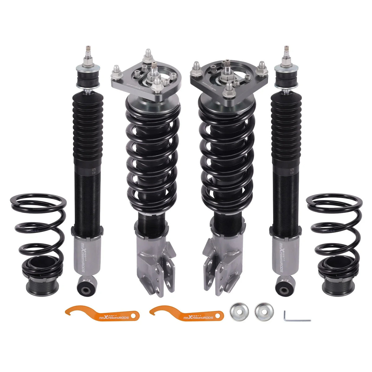 Adjustable 24-Way Coilover Shocks for Ford Mustang (1994–2004)