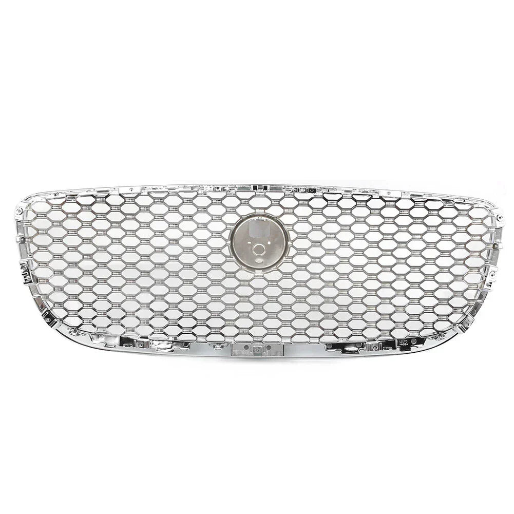 Radiator Mesh Grille Front Upper for Jaguar XJ 2016-2020 Chrome