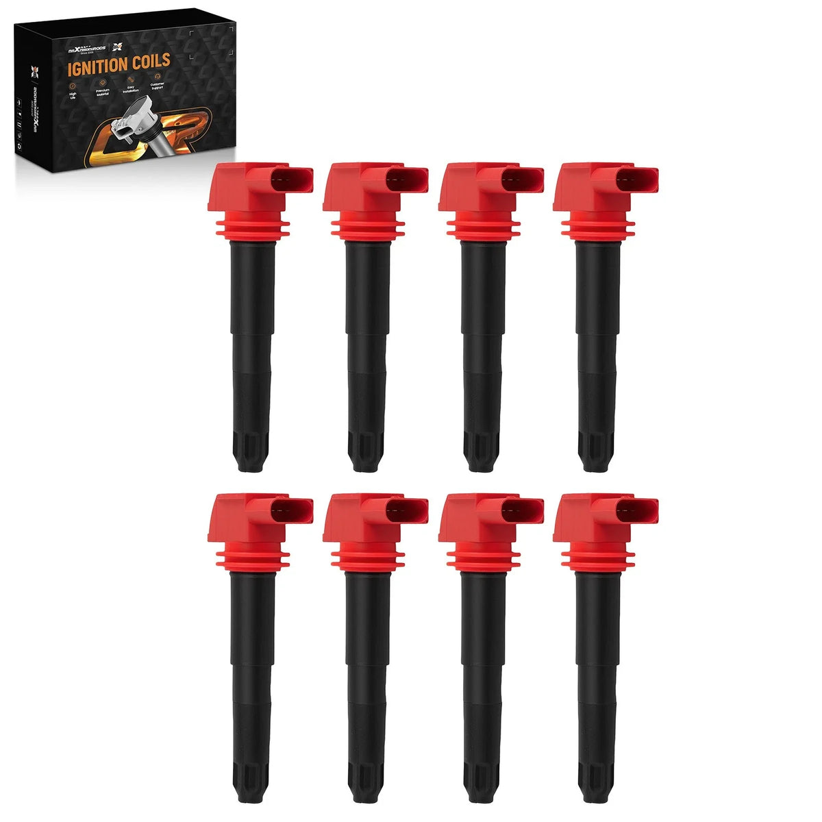 8X Ignition Coil for Porsche Cayenne Panamera V8 V6 (2008–2018) 94860210404