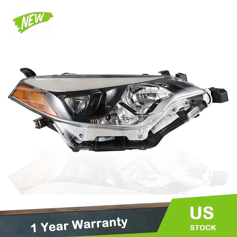Right Chrome Headlight Housing for Toyota Corolla (2014-2016)
