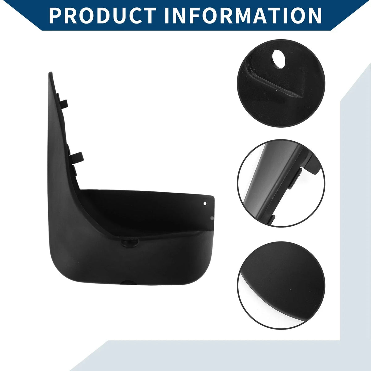 Set of Mud Flaps for Mercedes-Benz S Class 2008-2014 - Splash Guards