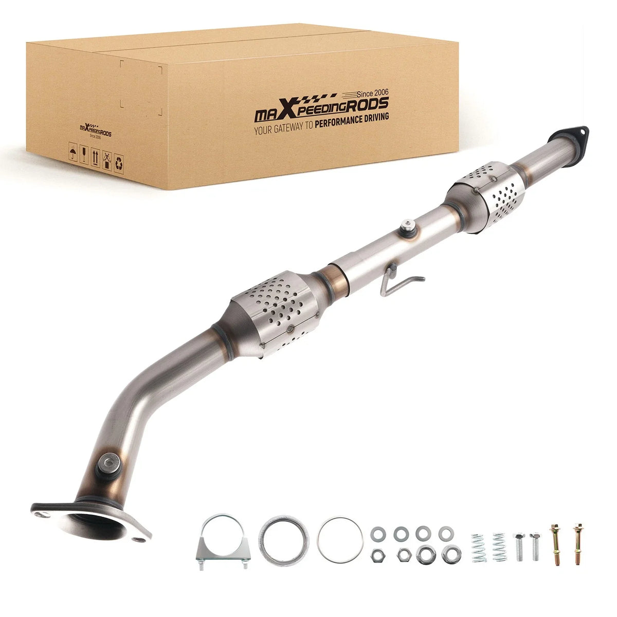Stainless Steel Front Catalytic Converter for Toyota Tacoma 2.7L 05-15