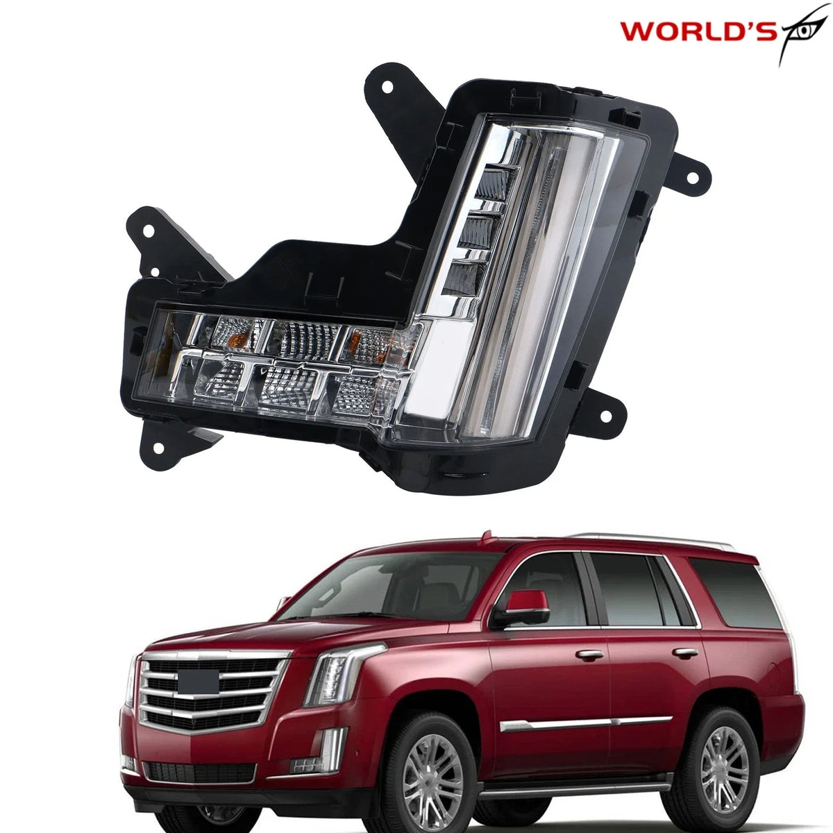 LED Fog Light for Cadillac Escalade (2015–2020) Driver Left