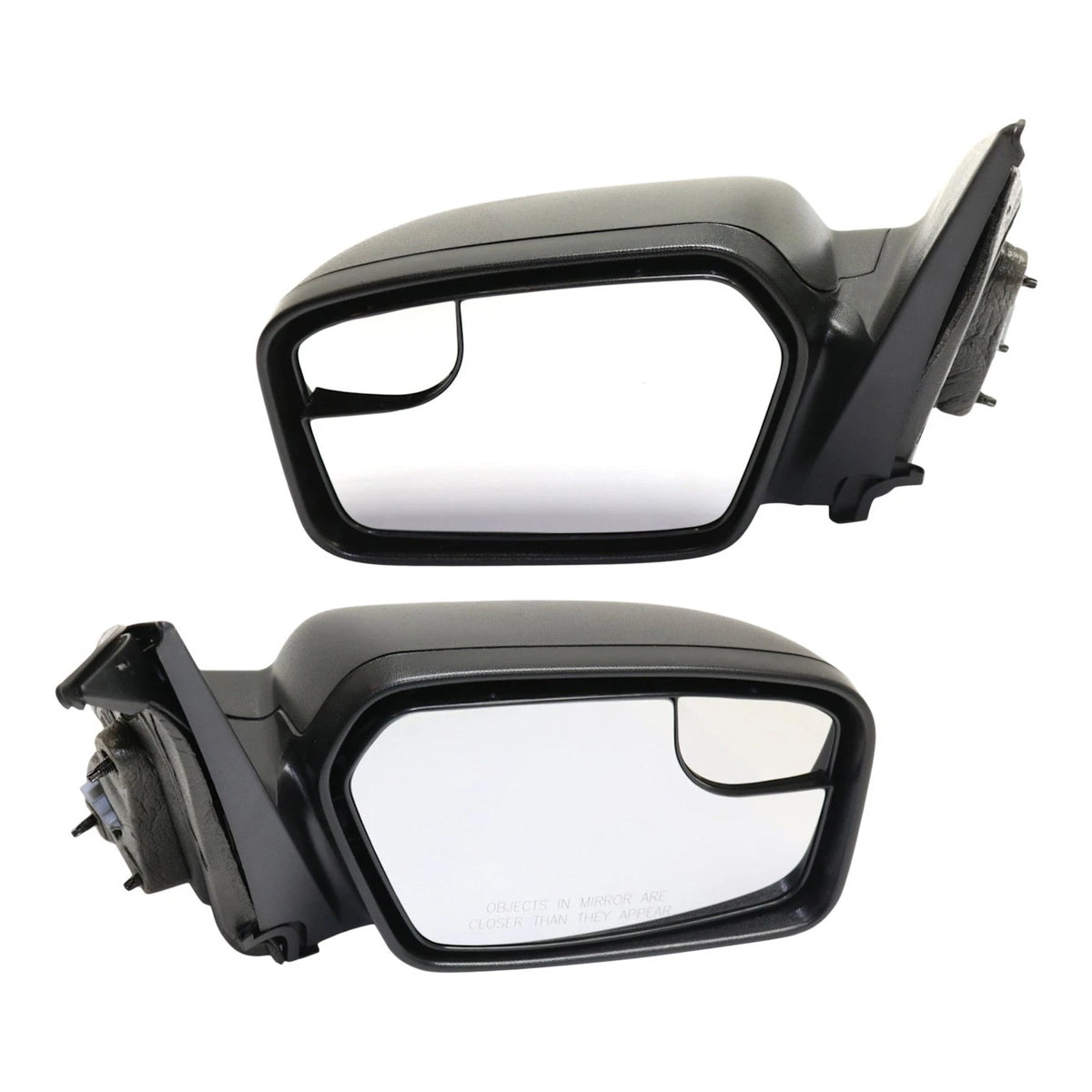 Power Mirrors for Ford Fusion (2011–2012) - Driver & Passenger Side, Textured Black