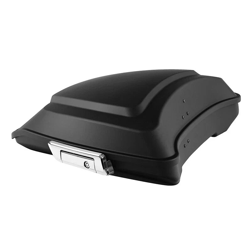 Matte Black Razor Trunk for Touring Harley Road Glide 2014-2024